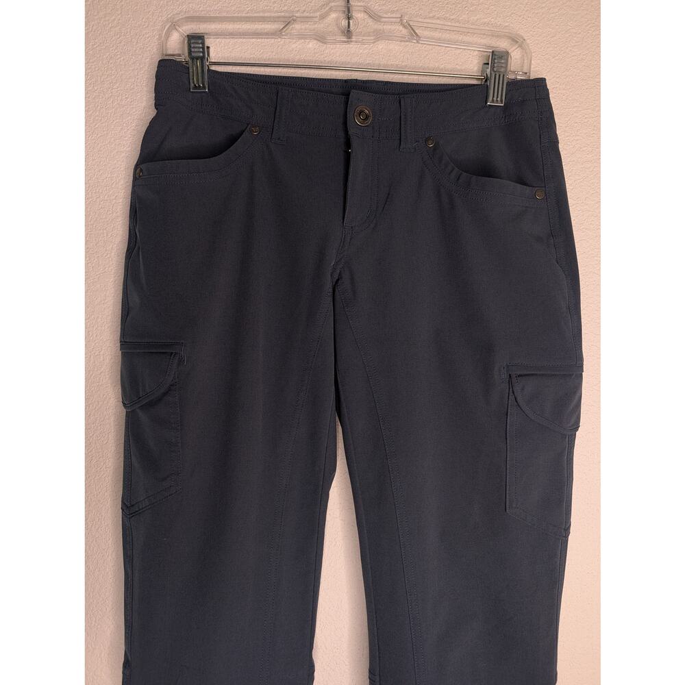 Kuhl Women's Straight Leg Hiking Pants Navy Adjustable 2R Active Hiking Gorpcore - Picture 3 of 8